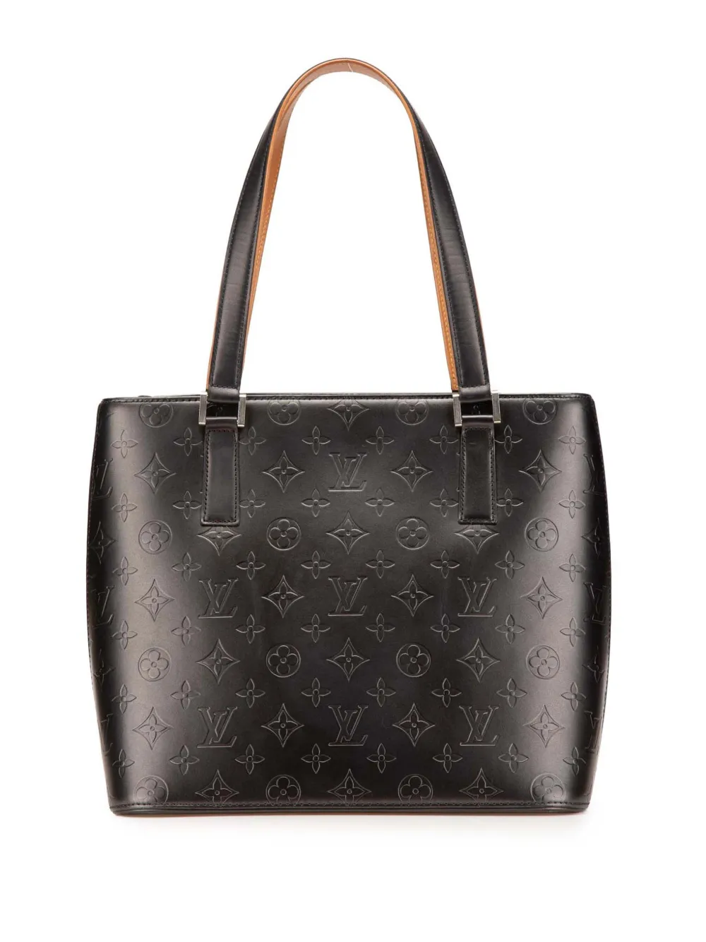 Louis Vuitton Pre-Owned 2002 Monogram Mat Stockton tote bag | Grey | Image 1