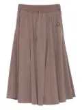 Kenzo Boke Flower 2.0 drawstring-waist midi skirt - Brown