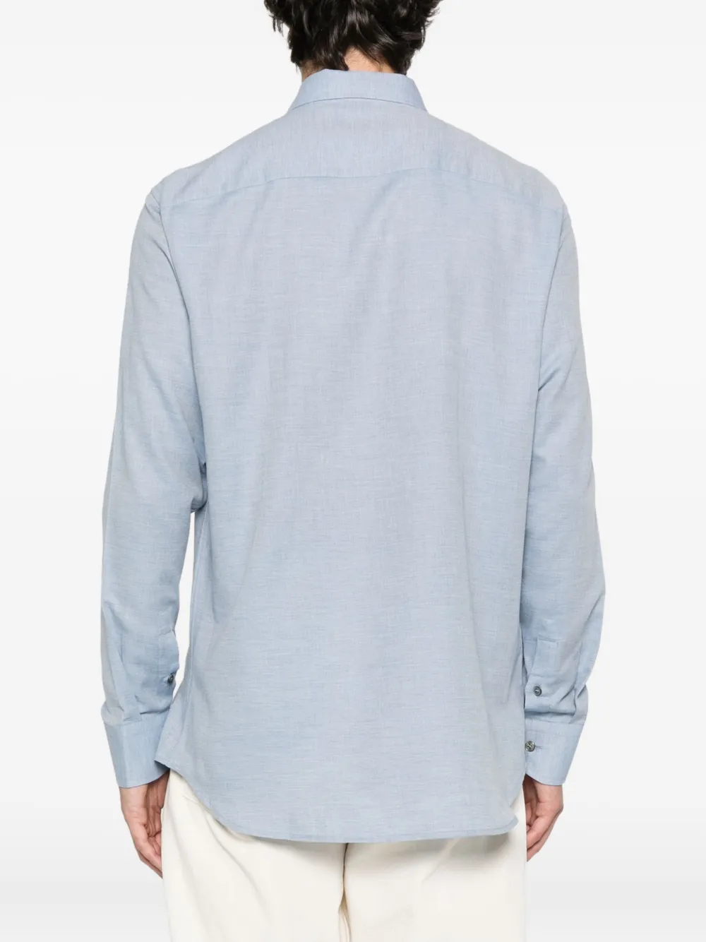 Brioni Button-down overhemd Blauw