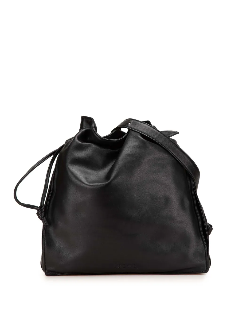 Loewe Pre-Owned 2010-2025 Nappa Flamenco Drawstring crossbody bag | Black | Image 1