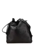 Loewe Pre-Owned 2010-2025 Nappa Flamenco Drawstring crossbody bag - Black