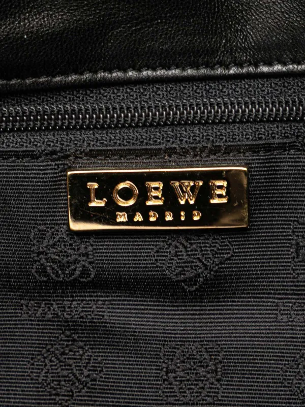 Loewe Pre-Owned 2010-2025 ナッパ フラメンコ ドローストリング