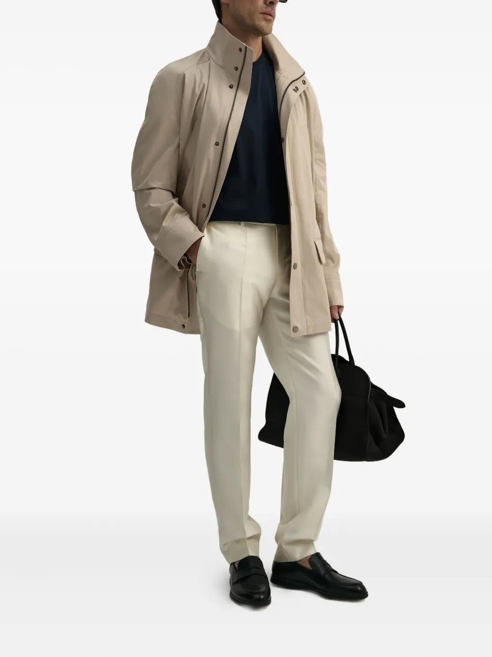 DDA high-neck drawstring jacket | Shirt Jackets | Image 2