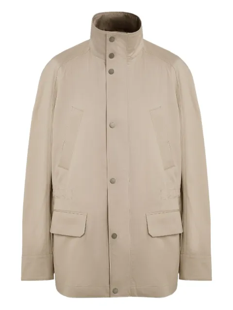 DDA high-neck drawstring jacket