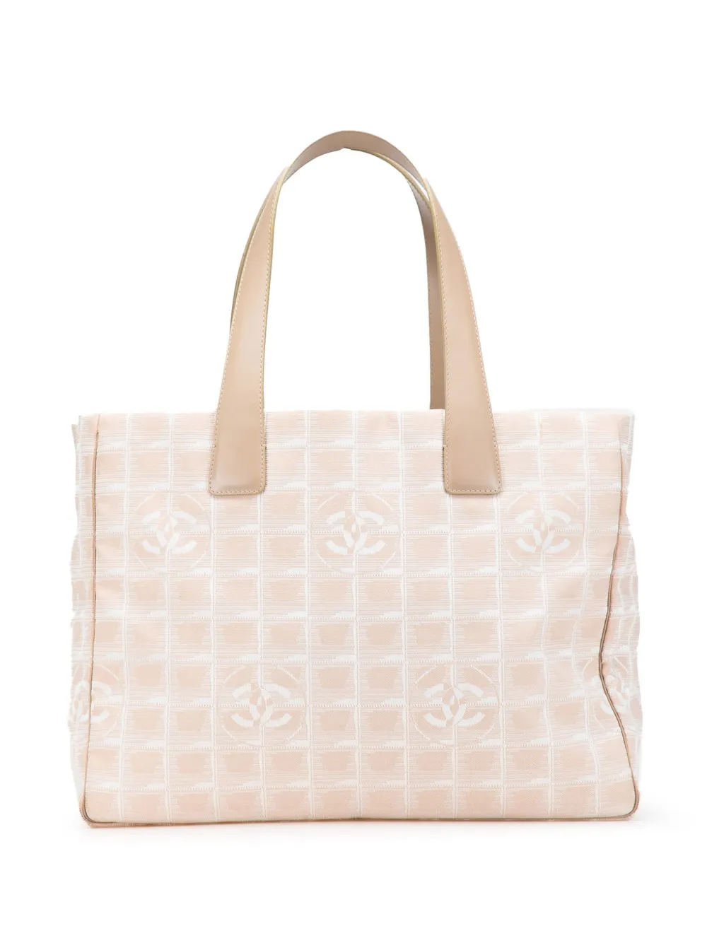 Pre-owned Chanel 2003-2004 New Travel Line Nylon Tote Bag