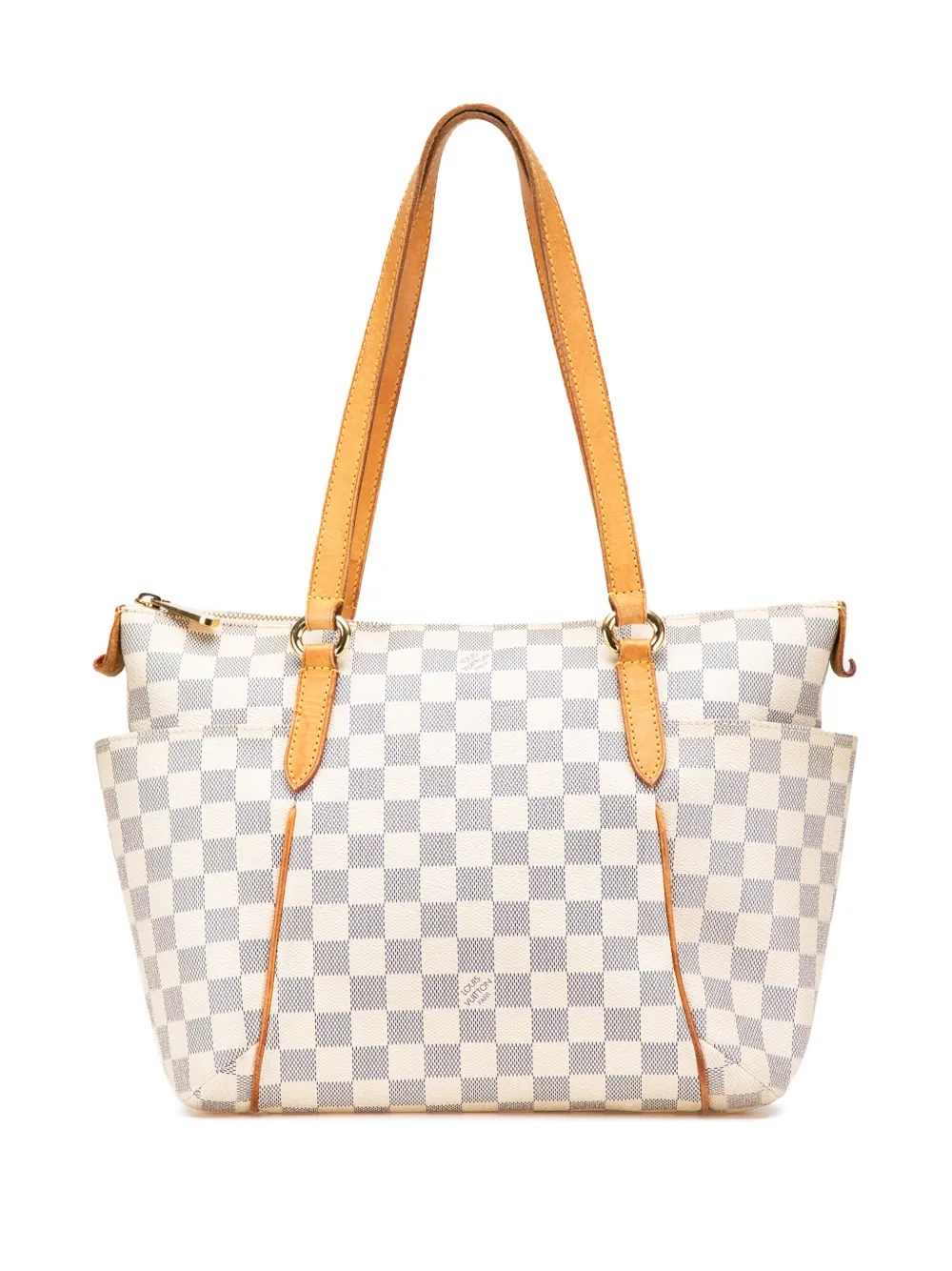 Louis Vuitton Pre-Owned 2009 ダミエ アズール トータリー PM トートバッグ - ホワイト Louis Vuitton Pre-Owned 2009 ダミエ アズール トータリー PM トートバッグ - ホワイト