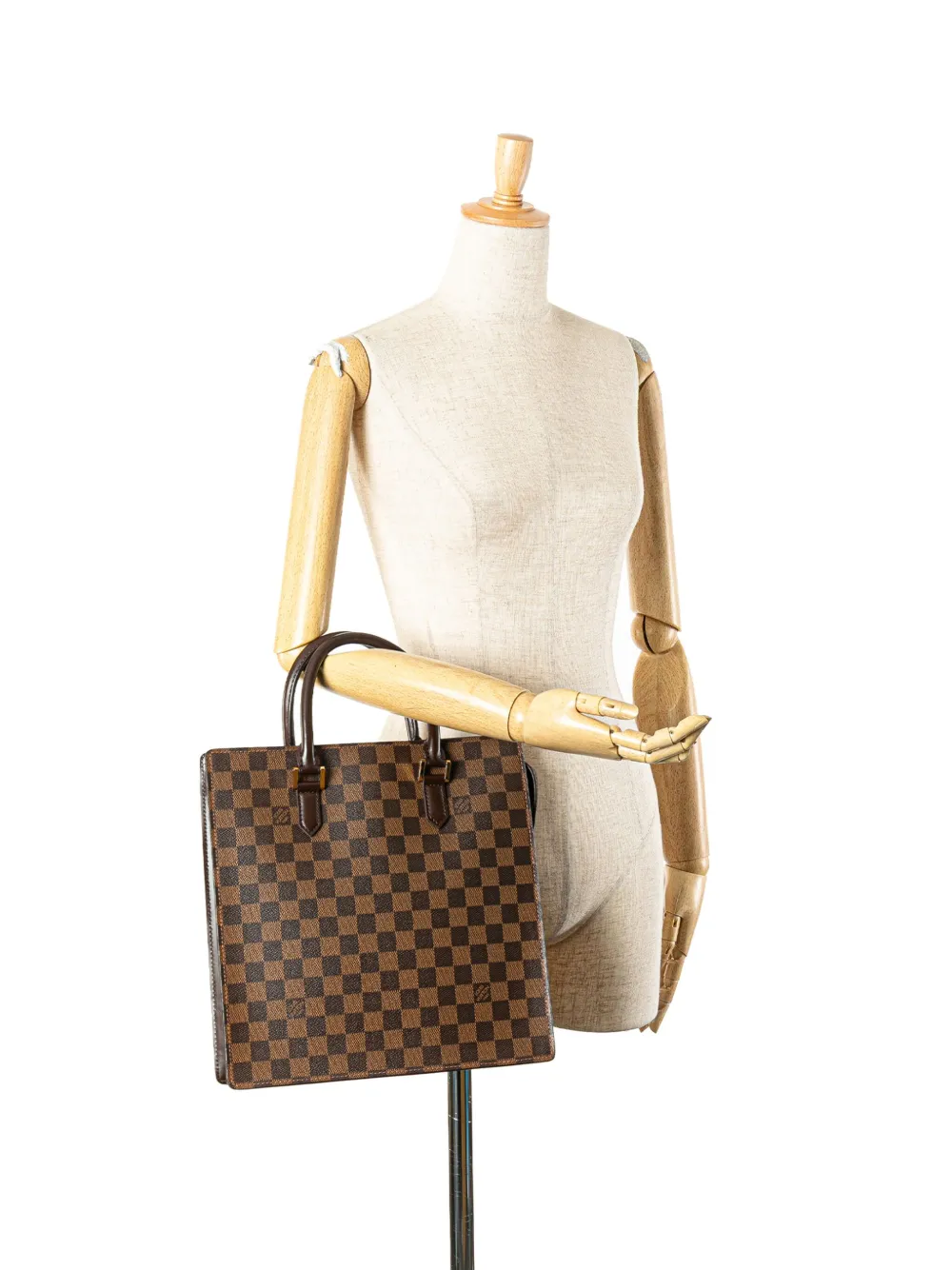 Louis Vuitton Pre-Owned 2002 Damier Ebene Venice Sac Plat tote bag | Pre-Owned | Image 2