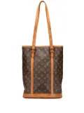Louis Vuitton Pre-Owned 2008 Monogram GM bucket bag - Brown