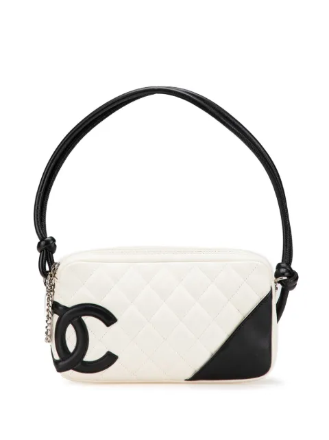 CHANEL Pre-Owned 2004-2005 Lambskin Cambon Ligne Pochette shoulder bag