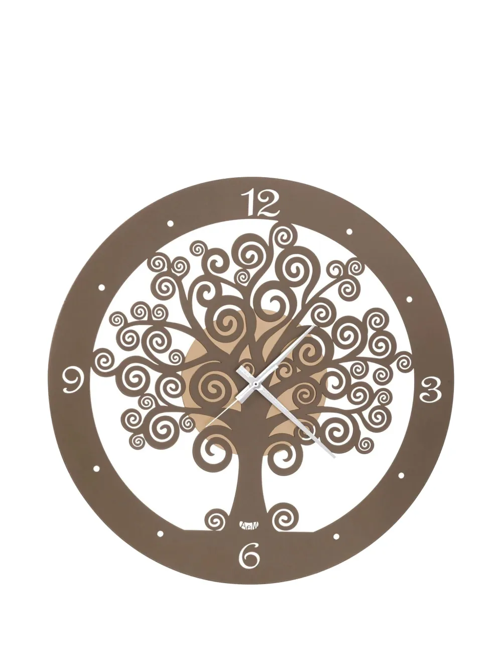 Arti & Mestieri Tree of Life wall clock | Brown | Image 1