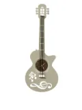 Arti & Mestieri Guitar wall clock - Grey