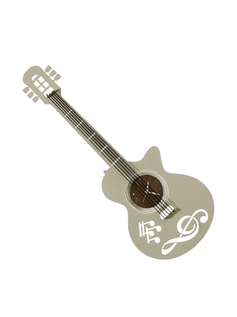 Arti & Mestieri Guitar wall clock | Clocks | Image 2