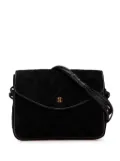 CHANEL Pre-Owned 1986-1988 CC Quilted Suede shoulder bag - Black