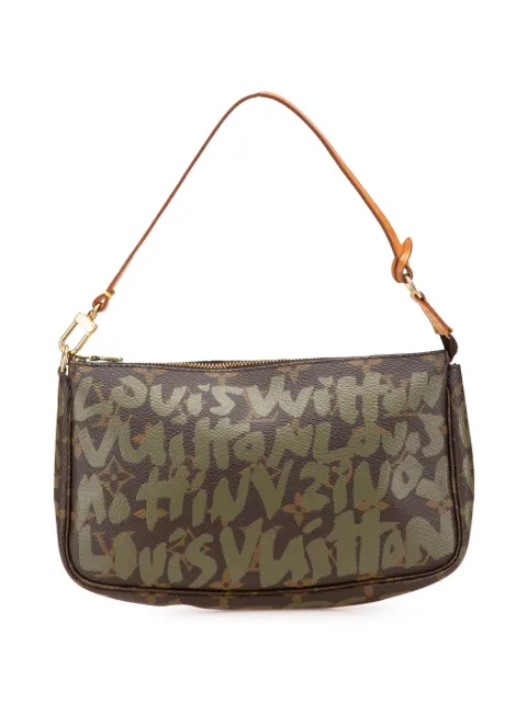 Louis Vuitton Pre-Owned 2001 Stephen Sprouse Monogram Graffiti Pochette Accessoires shoulder bag