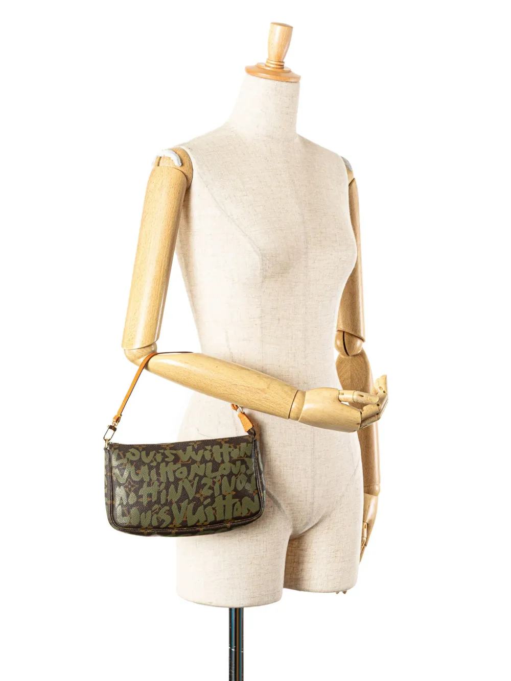 Louis Vuitton Pre-Owned 2001 Stephen Sprouse Monogram Graffiti Pochette Accessoires shoulder bag | Pre-Owned | Image 2