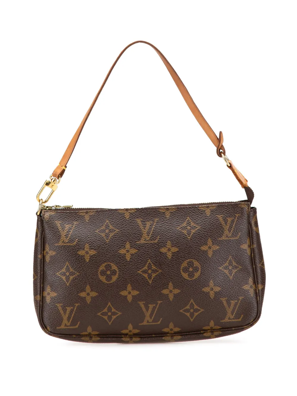 Pre-owned Louis Vuitton 2002 Monogram Pochette Accessoires Shoulder Bag
