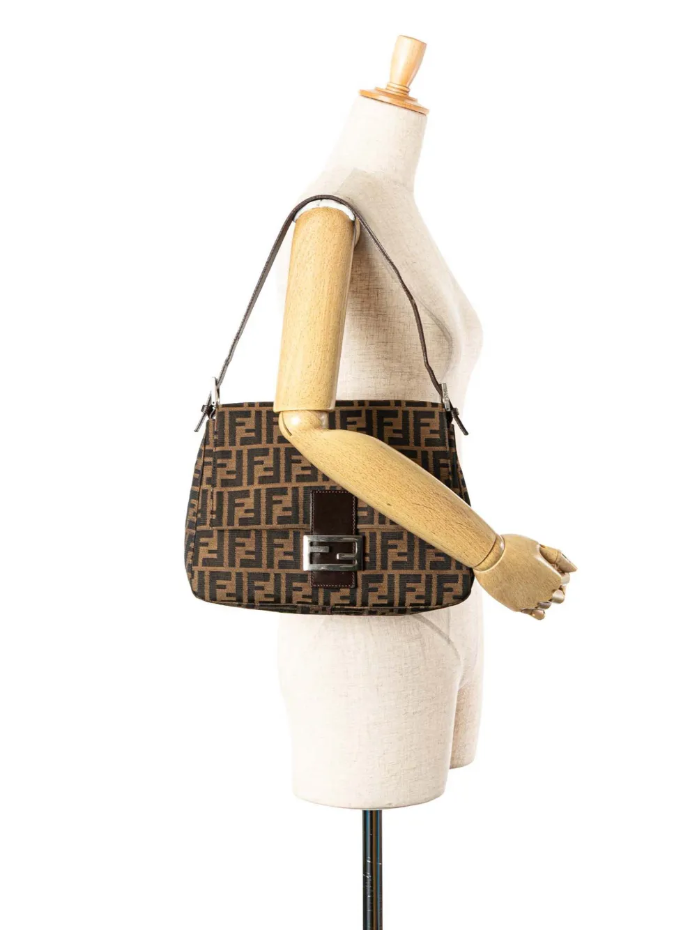 Fendi Pre-Owned 20th Century Zucca Canvas Mamma Forever shoulder bag | Pre-Owned | Image 2