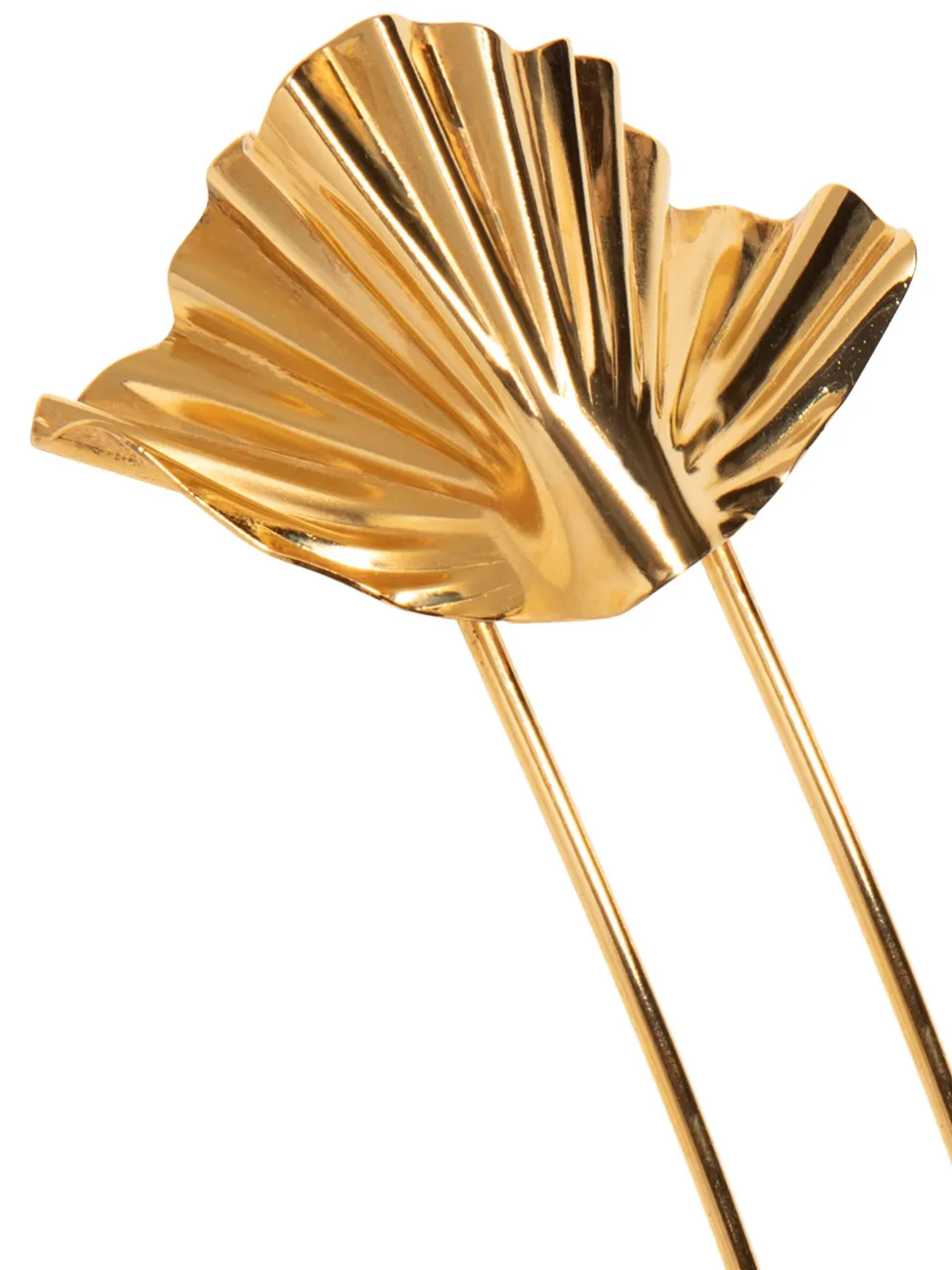 Jennifer Behr Haarspeld met bloemenpatroon Goud