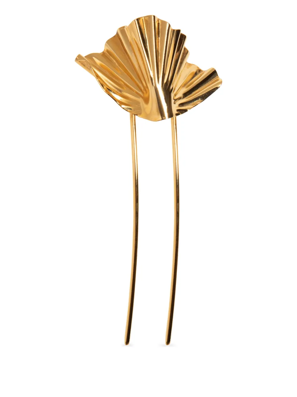 Jennifer Behr Haarspeld met bloemenpatroon Goud
