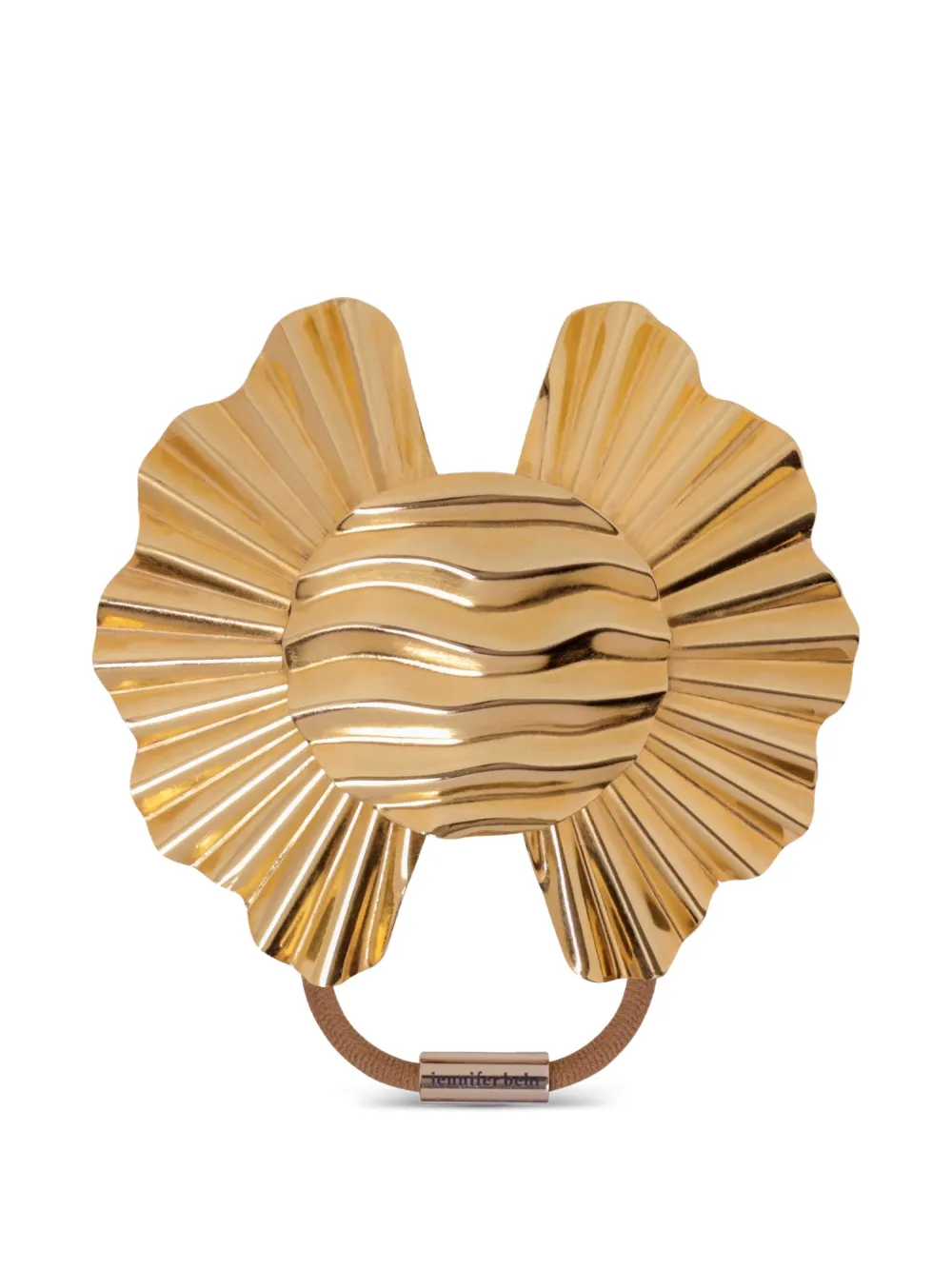 Jennifer Behr Anita scrunchie Goud