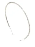 Jennifer Behr crystal-embellished headband - Silver