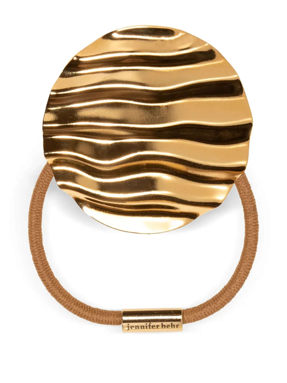 Jennifer Behr Rio scrunchie Goud