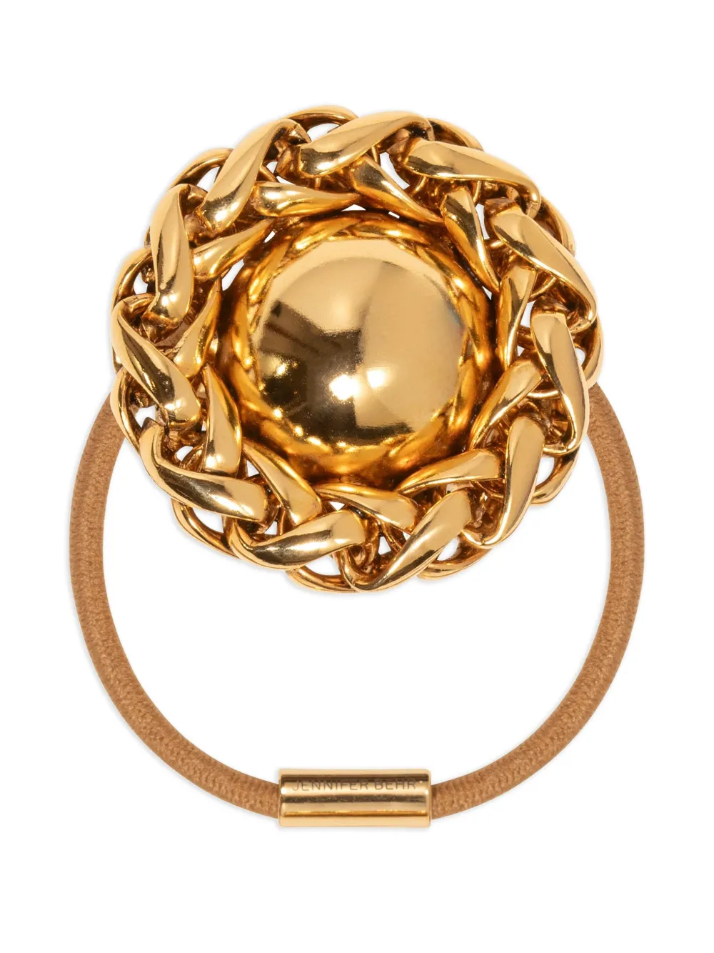 Jennifer Behr Brooke scrunchie Goud