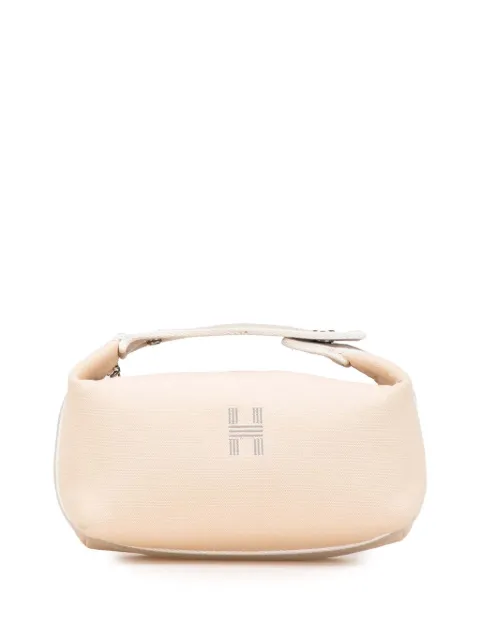 Hermès Pre-Owned 2020-2025 Small Toile Bride A Brac vanity bag