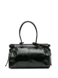 Prada Pre-Owned 2010-2025 Large Shiny Calfskin Bonnie satchel - Black