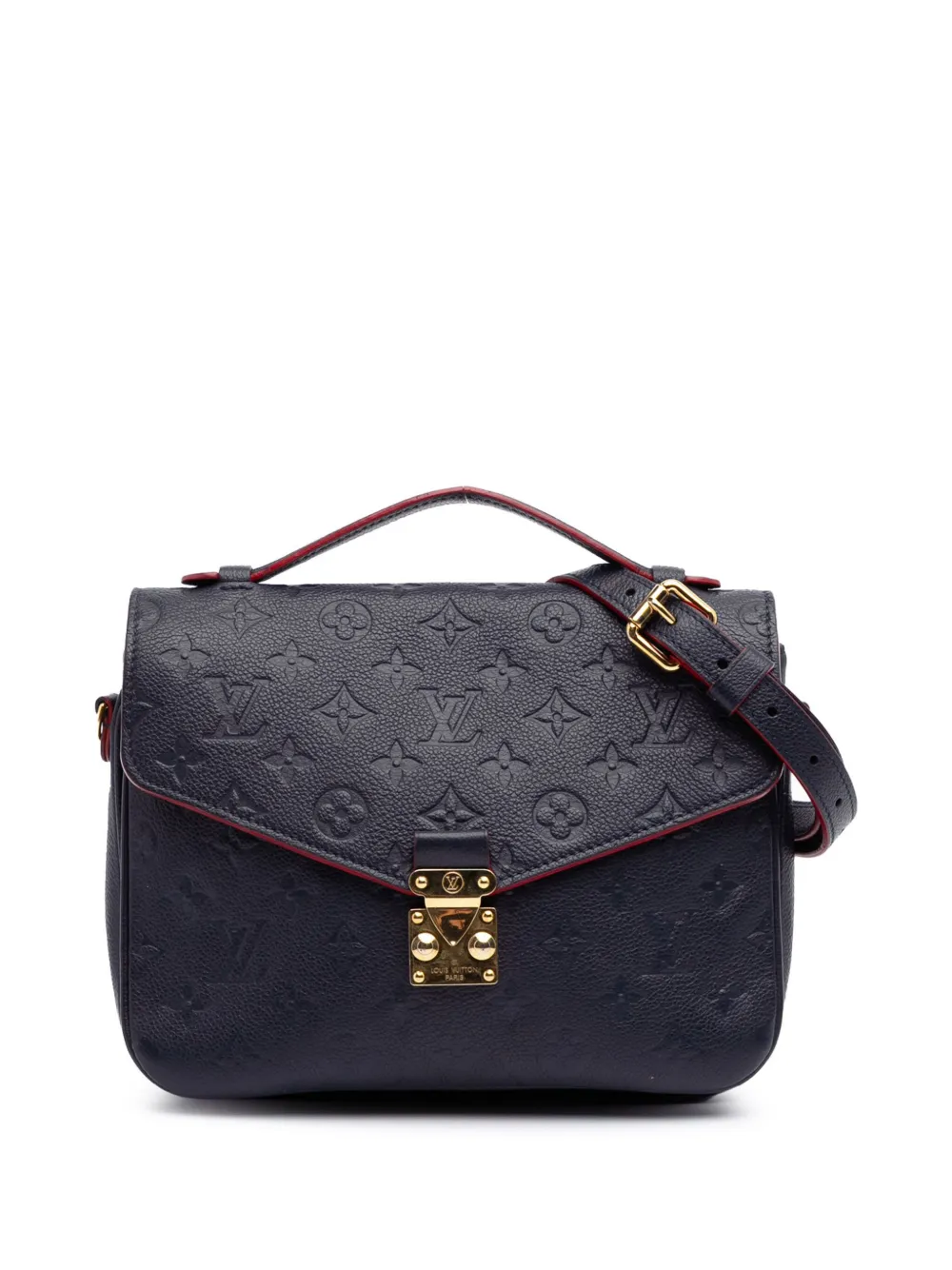 Louis Vuitton Pre-Owned 2017 モノグラム アンプラント ポシェット メティス サッチェルバッグ - ブルー Louis Vuitton Pre-Owned 2017 モノグラム アンプラント ポシェット メティス サッチェルバッグ - ブルー