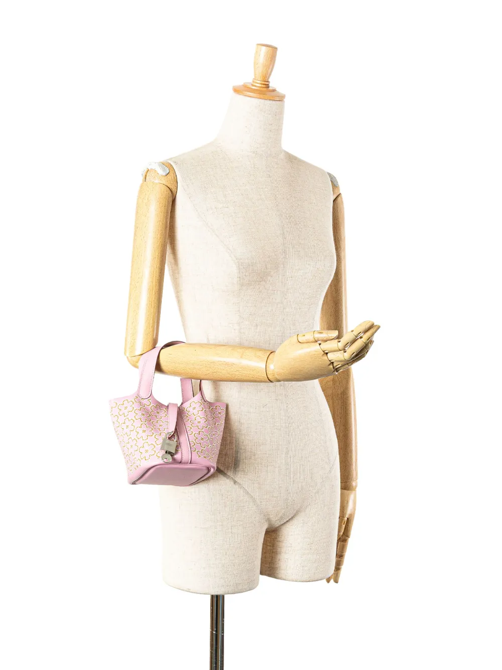 Hermès Pre-Owned 2022 Micro Swift Lucky Daisy Picotin Lock 14 handbag | Pre-Owned | Image 2
