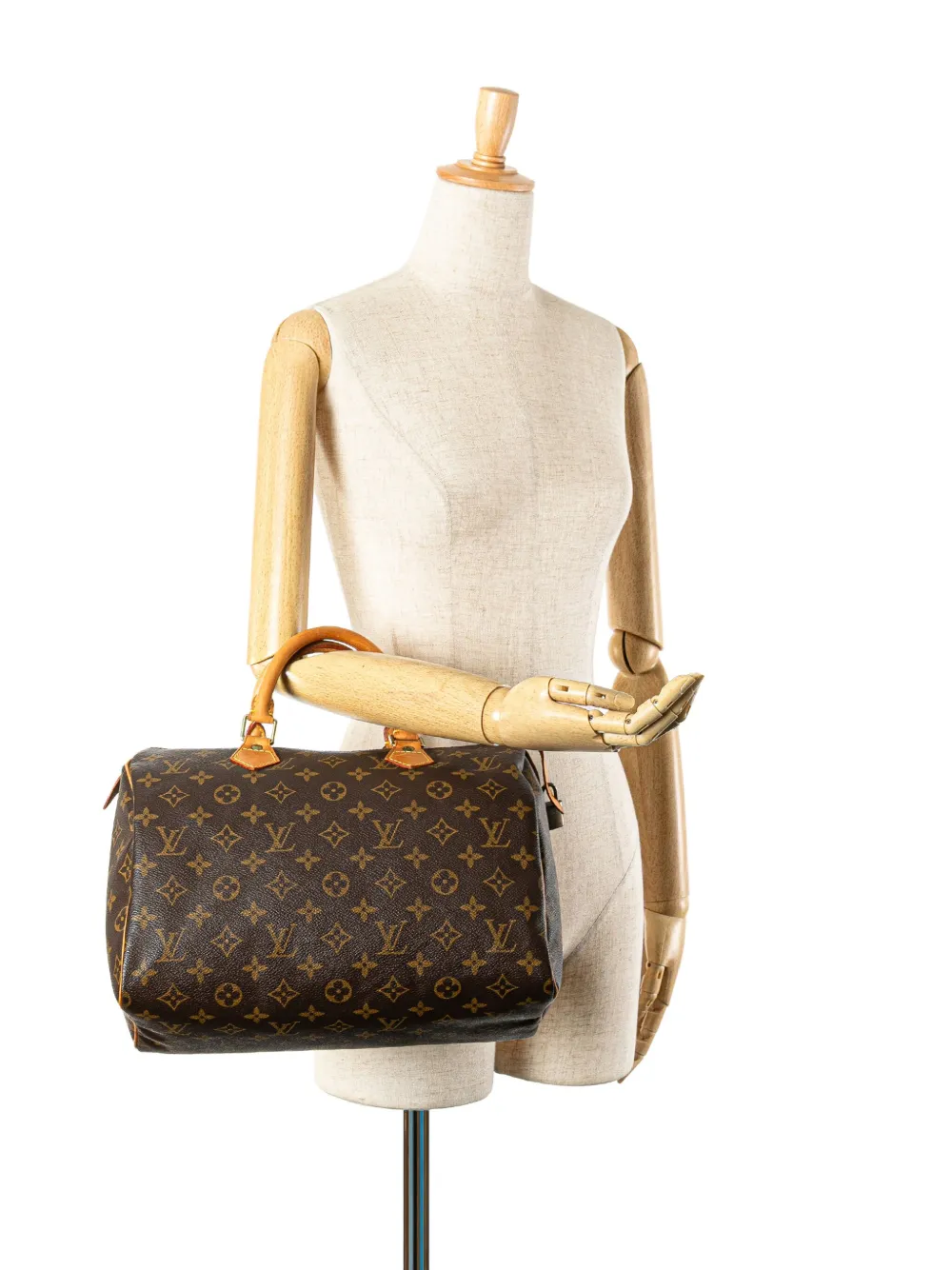 Louis Vuitton Pre-Owned 2001 Monogram Speedy 30 boston bag | Pre-Owned | Image 2