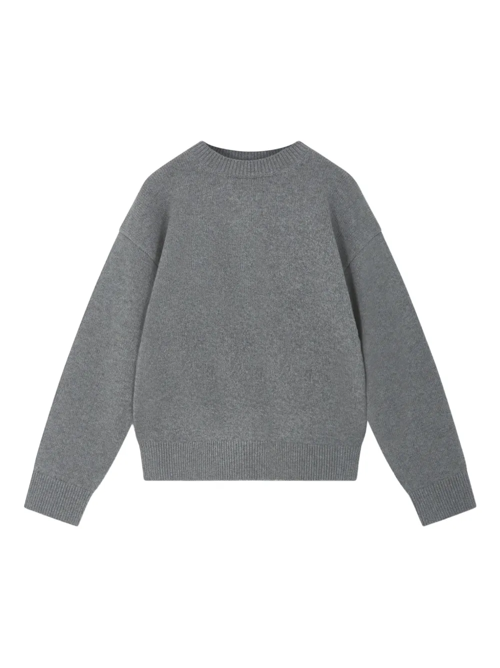 Jil Sander クルーネック セーター - グレー Jil Sander クルーネック セーター - グレー