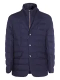 Herno quilted layered blazer - Blue