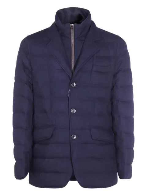 Herno quilted layered blazer
