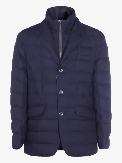 Herno quilted layered blazer