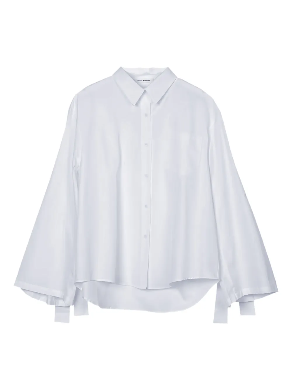 Cecilie Bahnsen Bridget tie-detail shirt Wit