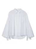 Cecilie Bahnsen Bridget tie-detail shirt - White
