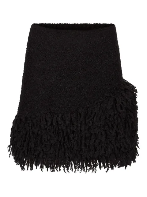 Nina Ricci fringed mini skirt