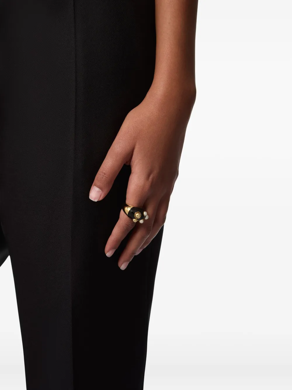 Nina Ricci Drops of Light verfraaide ring - Goud