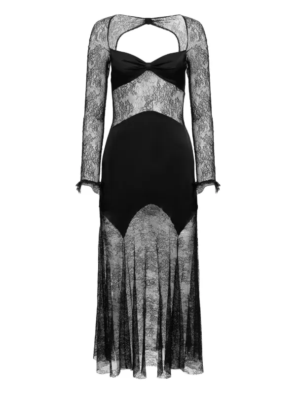 Nina Ricci Lace Midi Dress in U9000