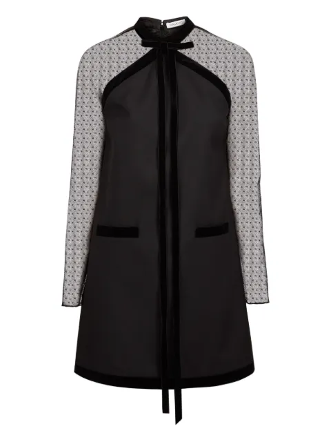 Nina Ricci チュールスリーブ ミニドレス