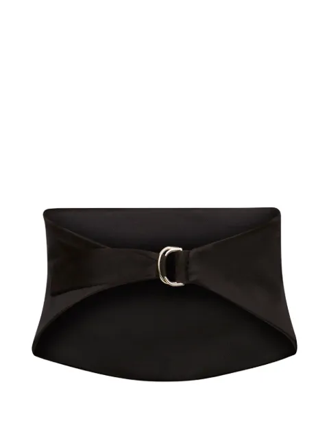 Nina Ricci pleated satin belt