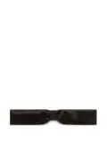 Nina Ricci satin bow tie - Black
