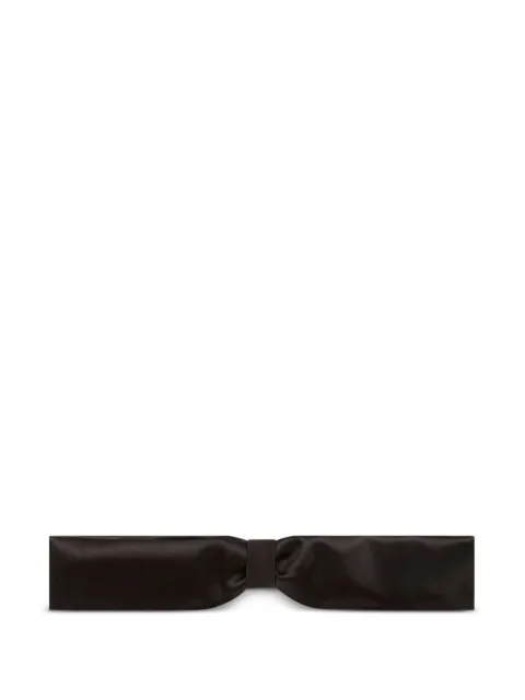 Nina Ricci satin bow tie