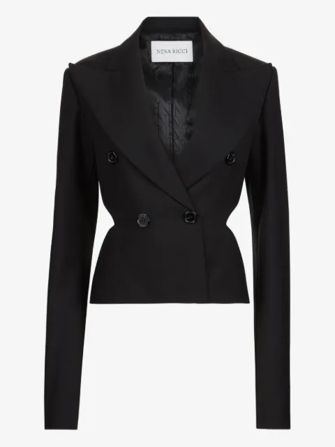 Nina Ricci blazer con doble botonadura