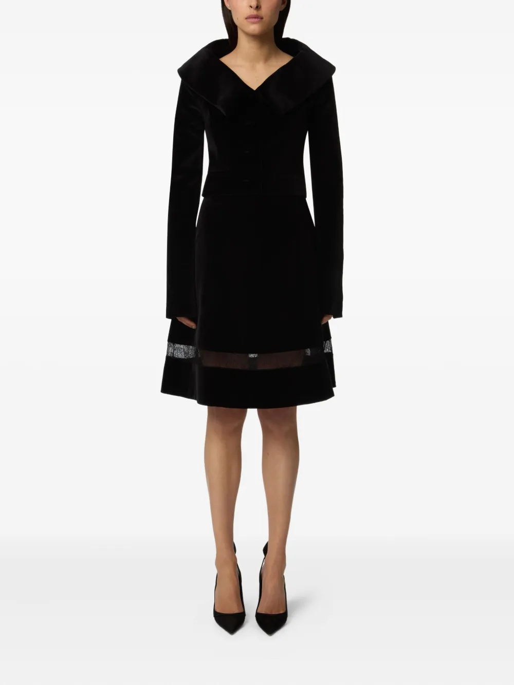 Nina Ricci chamarra con cuello ancho | Chamarras cortas | Image 2