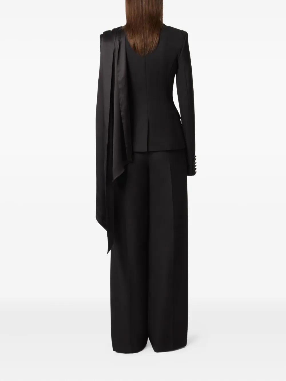 Nina Ricci Gedrapeerde broek Zwart
