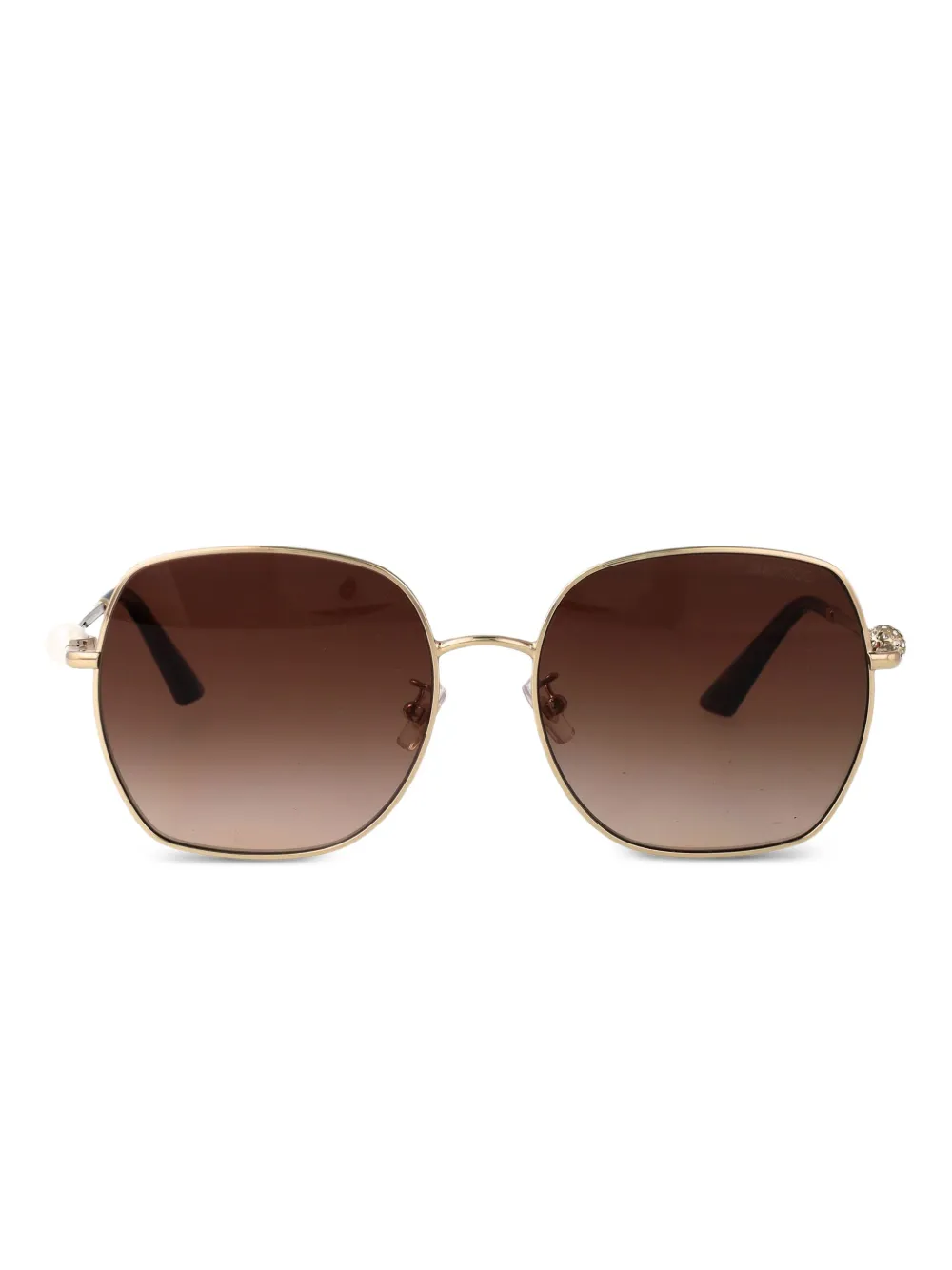 Jimmy Choo Eyewear embellished square-frame sunglasses Goud