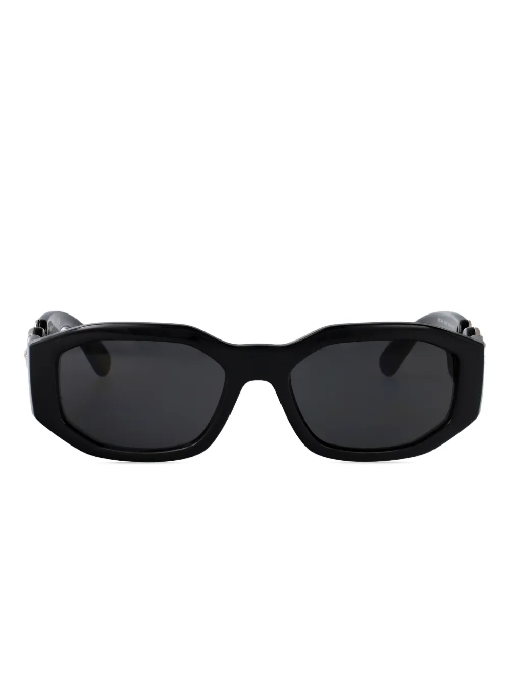 Versace Eyewear Zonnebril met geometrisch montuur en Medusa Zwart